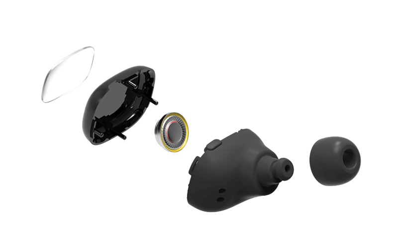 Audio-Link True Wireless Earbuds Exploded Diagram