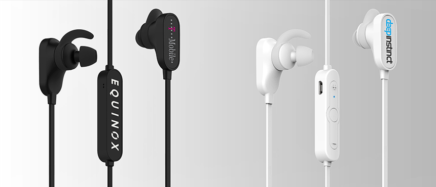 Pulse Sport Bluetooth Earbuds | CustomUSB Headphones