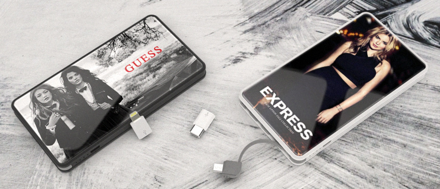 PowerTile Glass | CustomUSB Mobile Charger