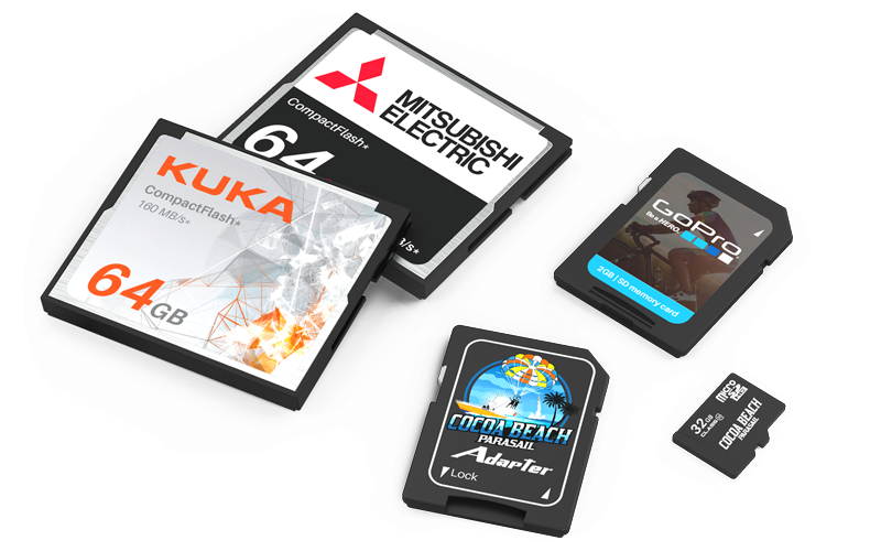 Custom Memory Cards | SD, Compact Flash, Micro SD