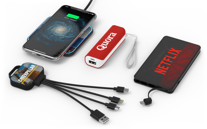Customized Chargers | Wireless Chargers, Power Banks, Cables