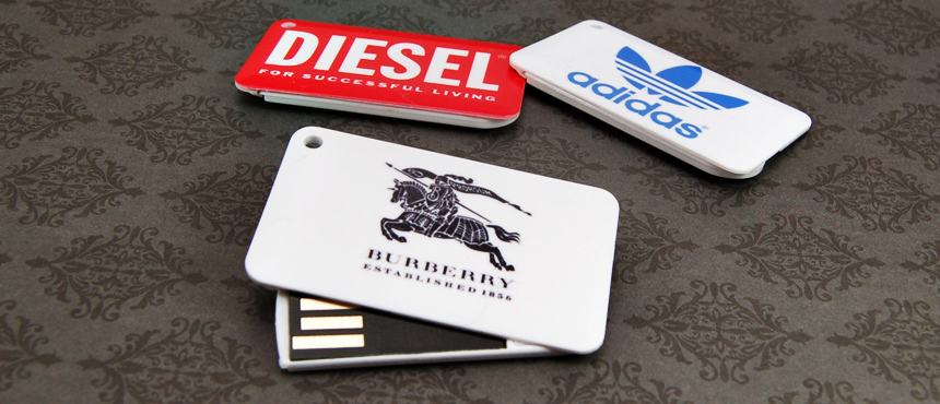 Wallet Card Mini Spin | CustomUSB Business Card Flash Drive