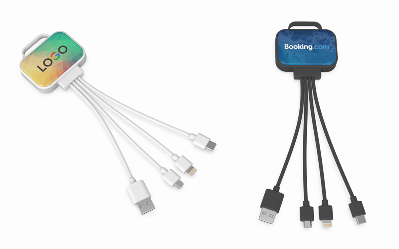 QuadroSquare Charging Cable| Custom USB Cable
