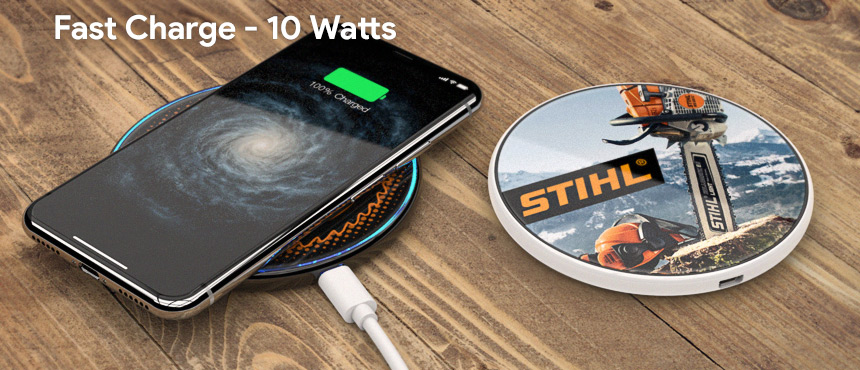 PowerCircle Glass | CustomUSB Wireless Charger
